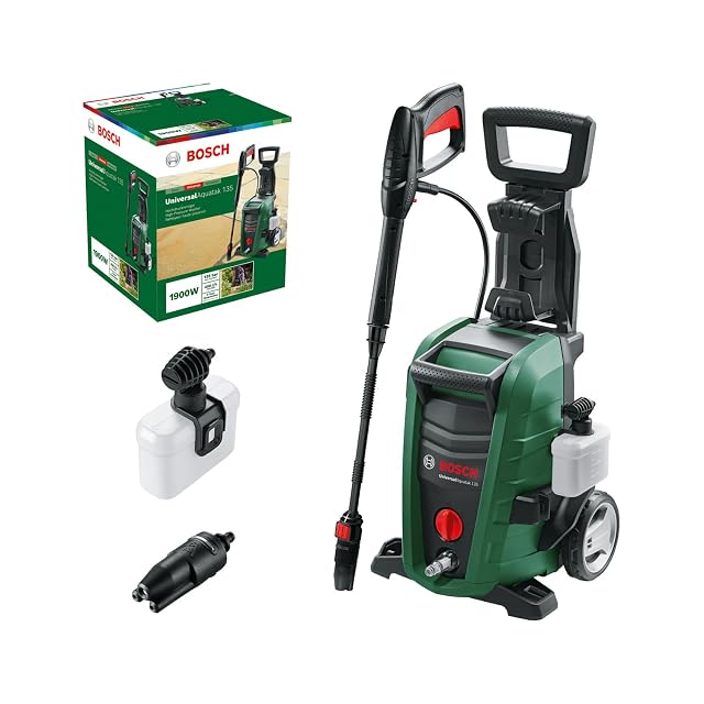 Bosch UniversalAquatak 135 Hochdruckreiniger mit 3-in-1-Düse und 7 m Schlauch, Produktfoto