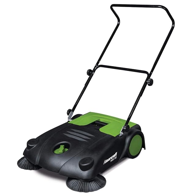Cleancraft HKM 700 Handkehrmaschine mit Tandem-Walzensystem und 20-Liter-Behälter, Produktfoto