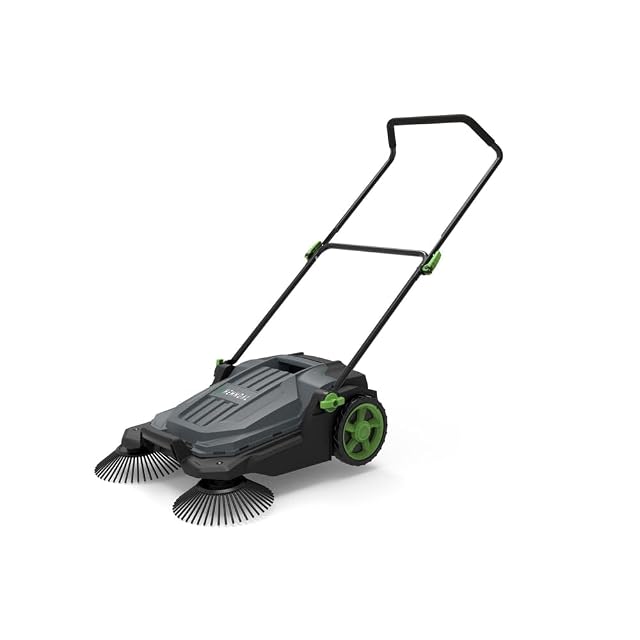 HEMMDAL HKM65 Handkehrmaschine mit 65 cm Kehrbreite und 20-Liter-Behälter, Produktfoto