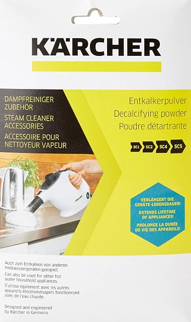 Kärcher Entkalkerpulver für Dampfreiniger, Produktfoto