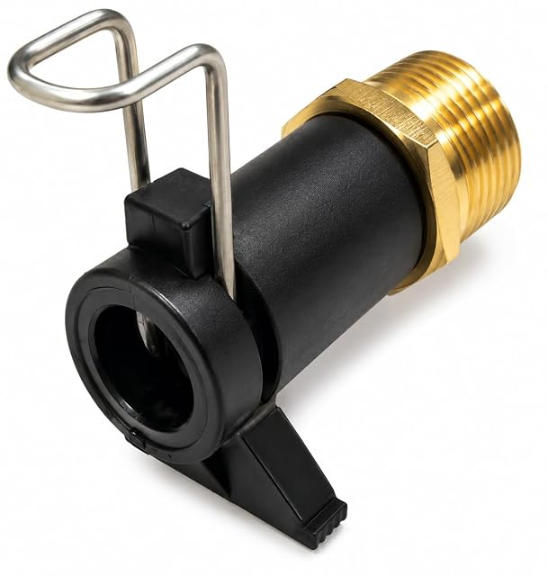 M&M Smartek Adapter für Hochdruckreiniger, Kärcher-Bajonett auf M22-Außengewinde, Produktfoto