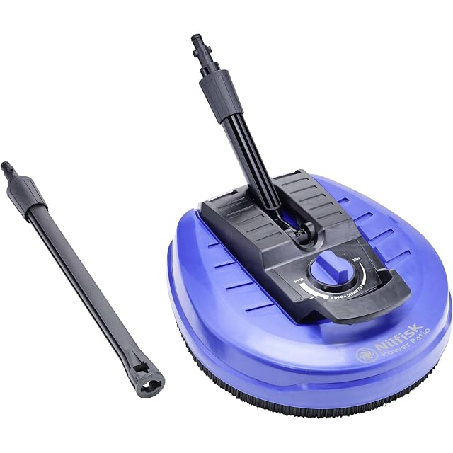 Nilfisk Power Patio Flächenreiniger-Aufsatz mit 28-cm-Sprüharm, Produktfoto