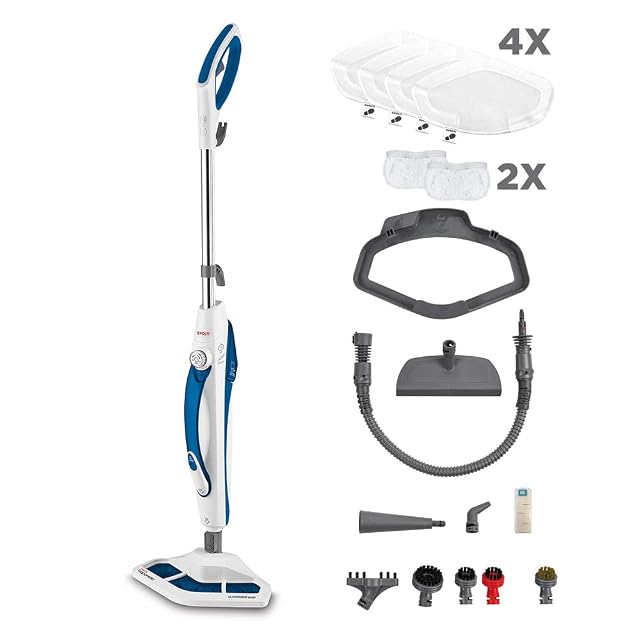 Polti Vaporetto SV460 Double Dampfmopp mit abnehmbarem Handdampfreiniger, Produktfoto